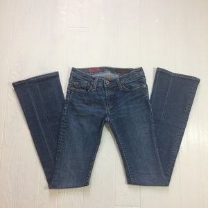 AG The Angel Jeans Flare Leg Jeans SZ24R Inseam 32